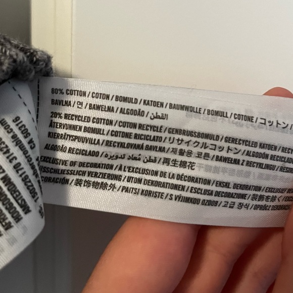 Abercrombie & Fitch Casual pattern grey sweater - Picture 5 of 6